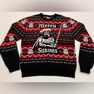 Star Wars Black and Red Sithmas Sweater